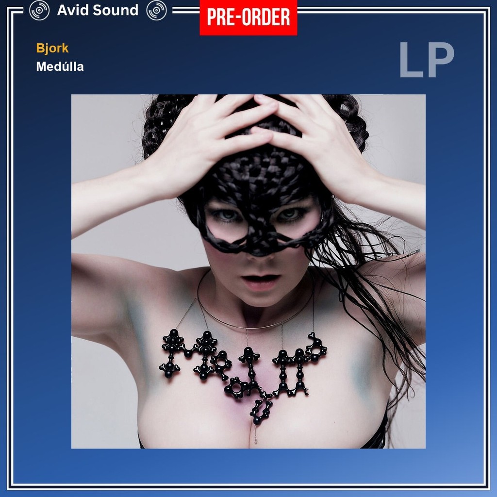 Pre-Order แผ่นเสียง Bjork Medúlla ใหม่ ซีล Bjork Vinyl LP
