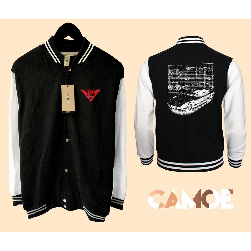 UT TOYOTA 2000GT 2000 GT 150 HP Varsity Baseball Jacket