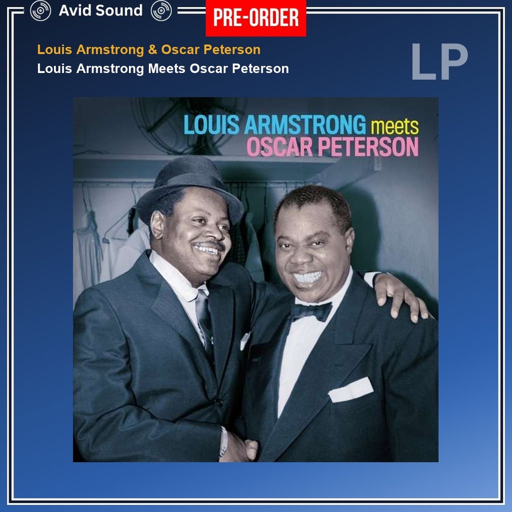 Pre-Order แผ่นเสียง Louis Armstrong & Oscar Peterson Louis Armstrong Meets Oscar Peterson Louis Arms