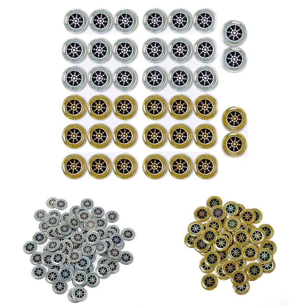 20 ชิ้นป้องกันรังสี EMF สติ๊กเกอร์ Blocker Neutralization Shielding Protection