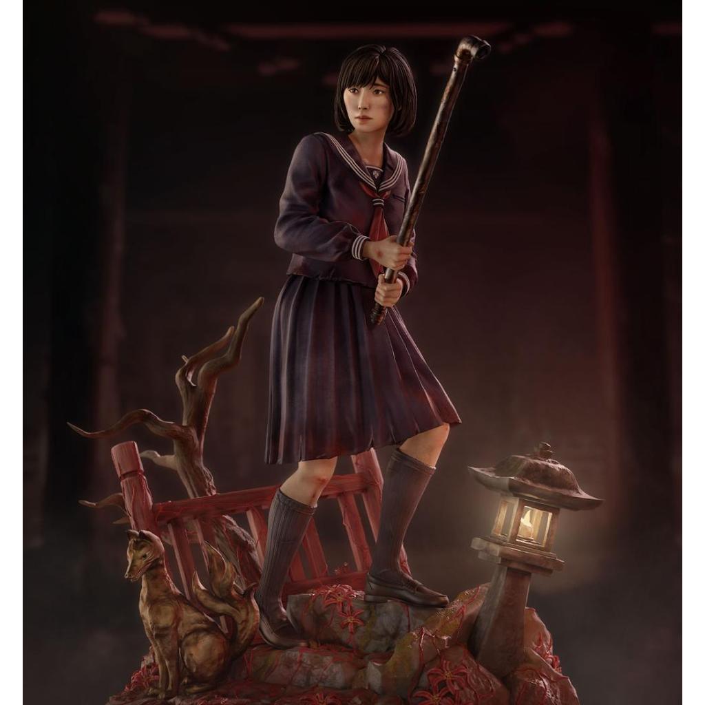 【Direct from Japan】1/7 Silent Hill F Hinako Fukami ฟิกเกอร์ที่ไม่ได้ประกอบและทาสี ชุดโรงรถ【Japan Exc