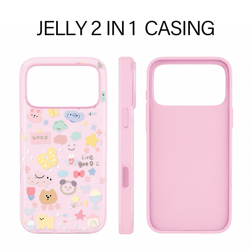 HP [Jbscasing95] เคสสัตว์ Oppo 16F Reno 16 Pro 5G A6C A6X A6 Reno 15 5G 15F A3X A3 A6S A5I A5 2025 1