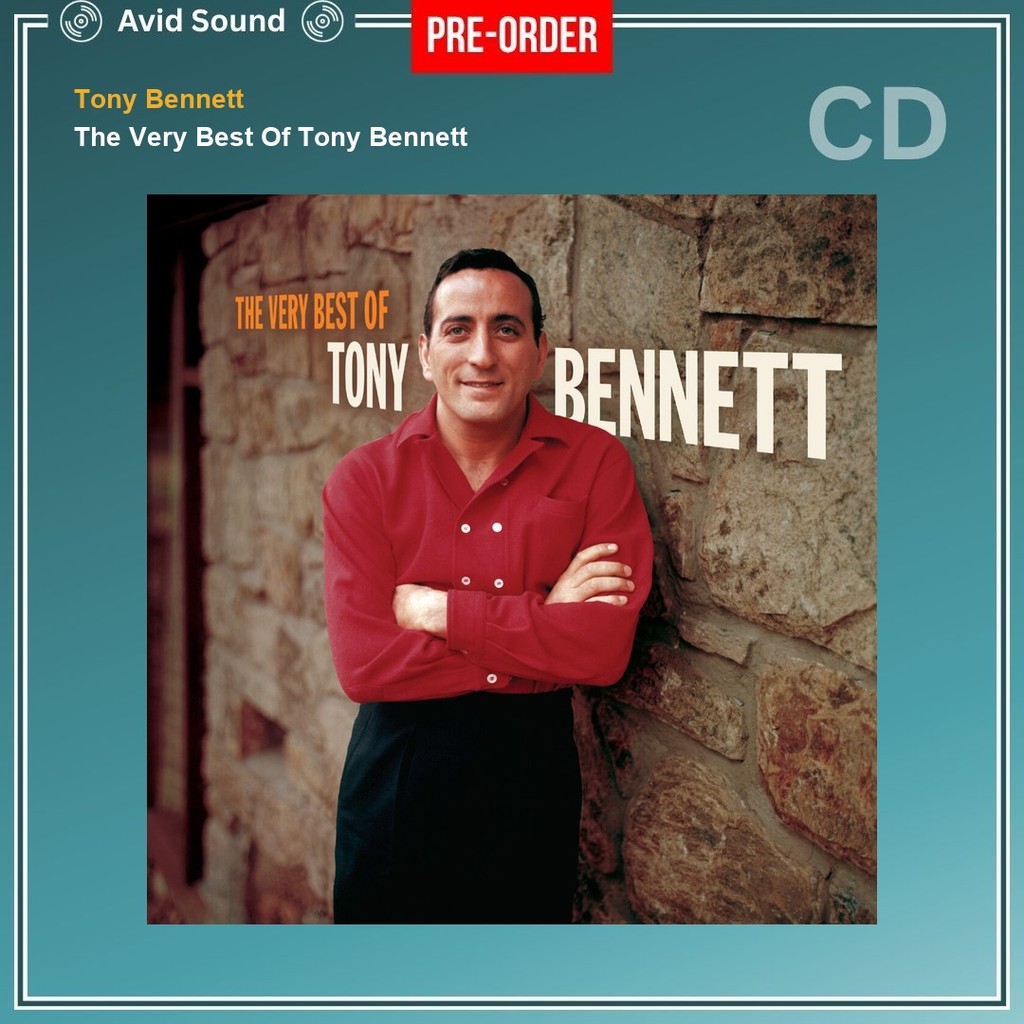 Pre-Order CD แผ่นซีดี Tony Bennett The Very Best Of Tony Bennett ใหม่ ซีล Tony Bennett CD