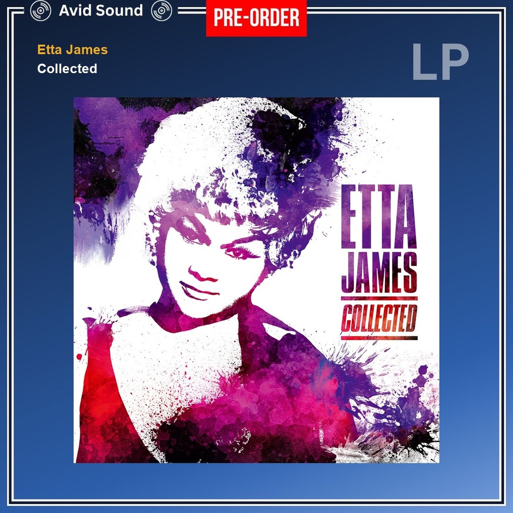 Pre-Order แผ่นเสียง Etta James Collected ใหม่ ซีล Etta James Vinyl LP
