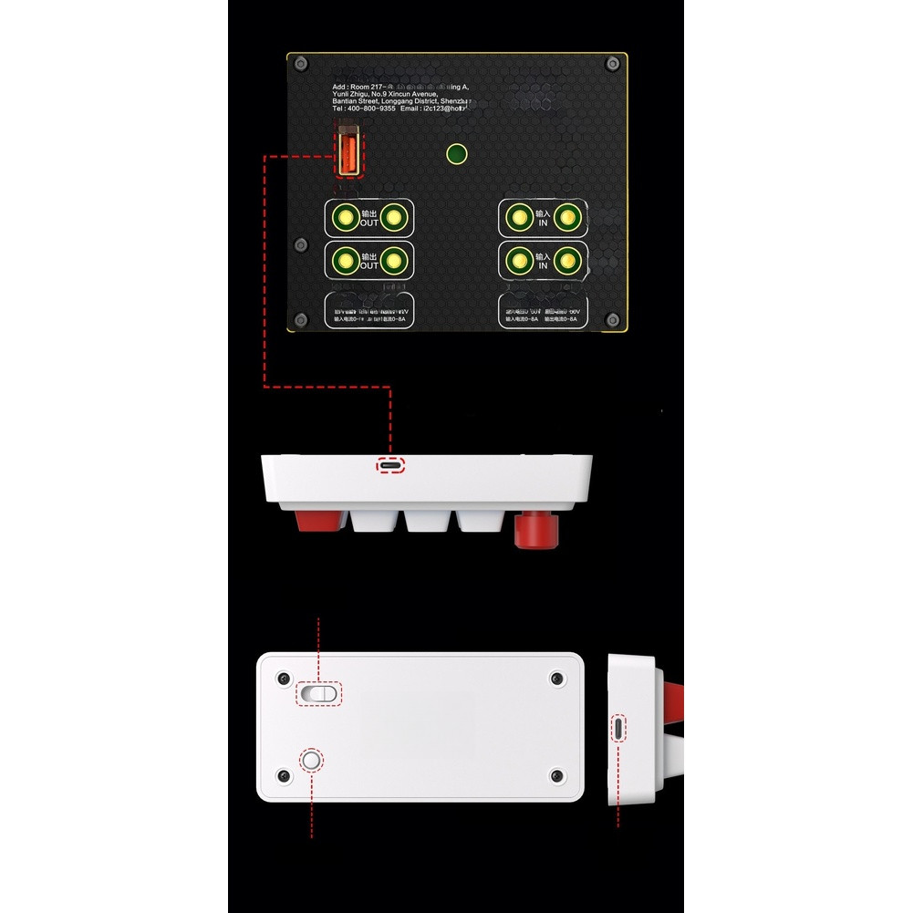 [ใหม่]i2C K01 คีย์บอร์ดสวิตช์ด่วนสําหรับมัลติมิเตอร์ C10 C09 C07 เชื่อมต่อและเล่นซ่อม