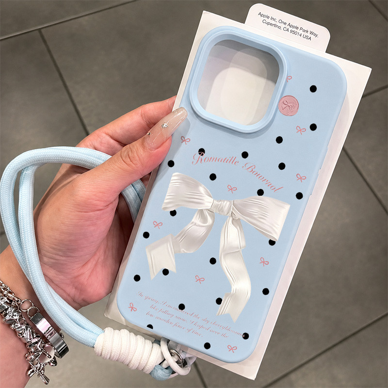 Dot [เคสโทรศัพท์] ซิลิโคนริบบิ้นปลอก Hp Oppo Reno 16 Pro 5G Reno 16F A6X A6 Reno 15 5G 15F A5 2025 A