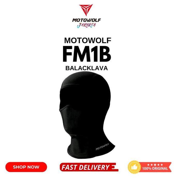 Motowolf fm1 fm1b fm1c fm 1m 1b fm 1c balacklava รถจักรยานยนต์ face mask head mask