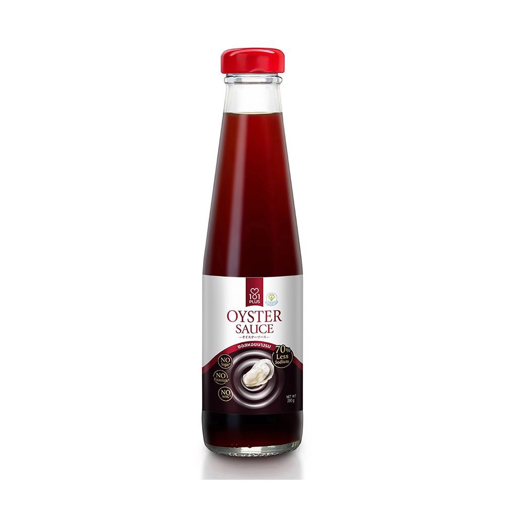 💥 วันโอวันพลัส ซอสหอยนางรม 280 ก. 🎐 101 PLUS OYSTER SAUCE 280 G. ✅ ซอสปรุงรสและทำอาหาร  🎨 COOKING SA