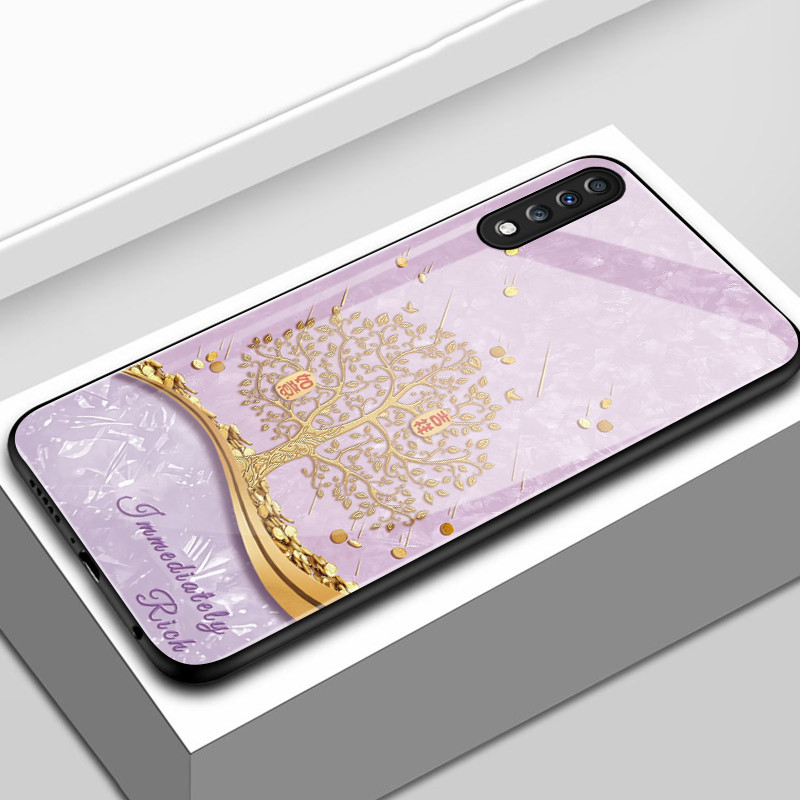 เคสสำหรับ Samsung A70 A70s A80 เคสโทรศัพท์ต้นเงินต้นทองเปลือกแก้วกันกระแทก ราคา ถูกที่สุด ดีลบีเคเค แกลเลอรีภาพที่ 2