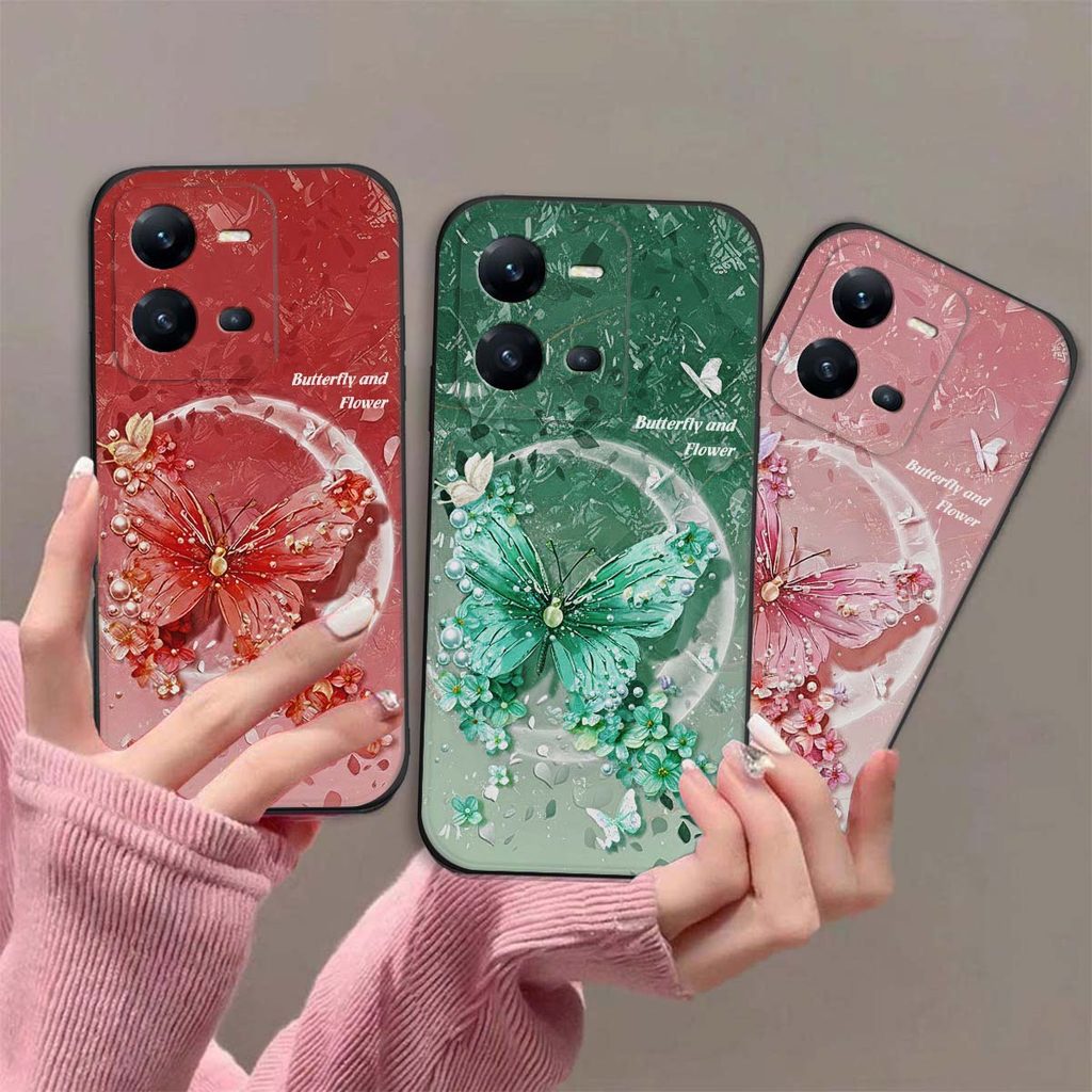 เคส Vivo V25 / V25E / V25 Pro พร้อมประกาย แสงดาว พิมพ์หรูหรา