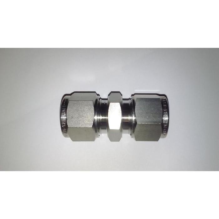 Vcju- Union Connector Ss 316 Od 1/4" X Od 1/4" Fujikin Ex Japan