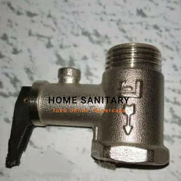 SAFETY VALVE เครื่องทําน้ําอุ่น VALVE ด้ายวาล์ว