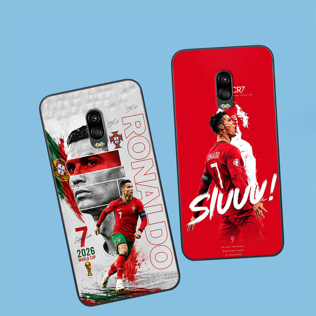 เคส Samsung J7 Plus / J7+ สวยสุดๆ พร้อมภาพ Messi Ronaldo