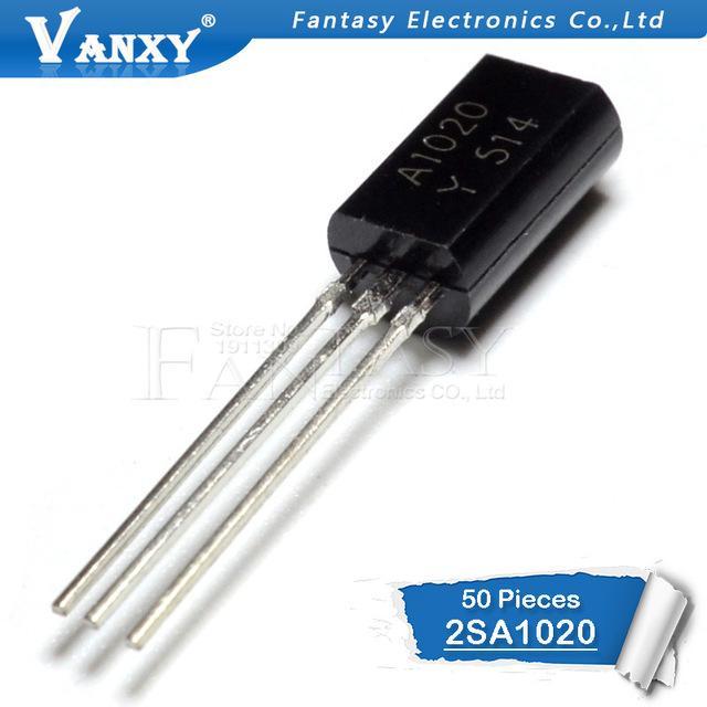 50 ชิ้น 2SA1020 TO-92 A1020 TO92 1020 ทรานซิสเตอร์ไตรโอดใหม่