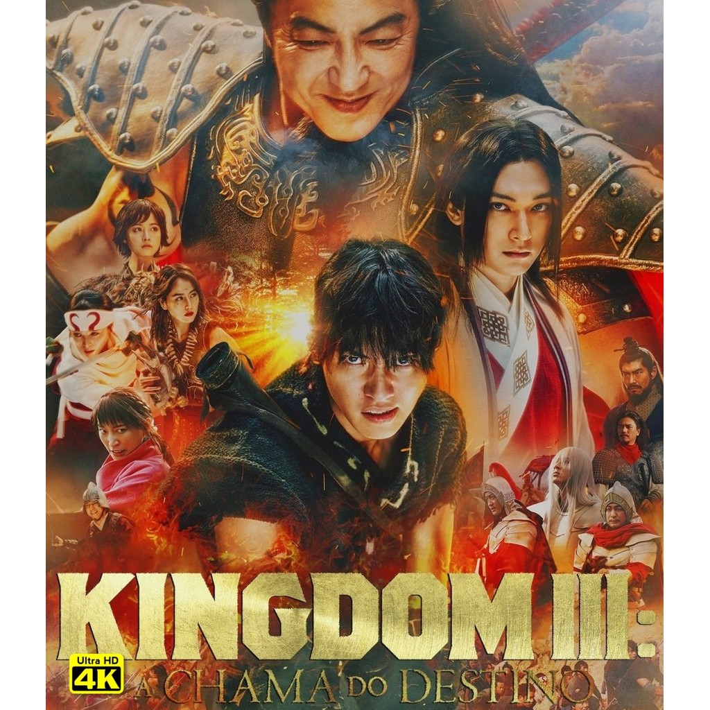 4K - Kingdom III The Flame of Destiny (2023) 4K UHD ⭐7.5/10 Kento Yamazaki
