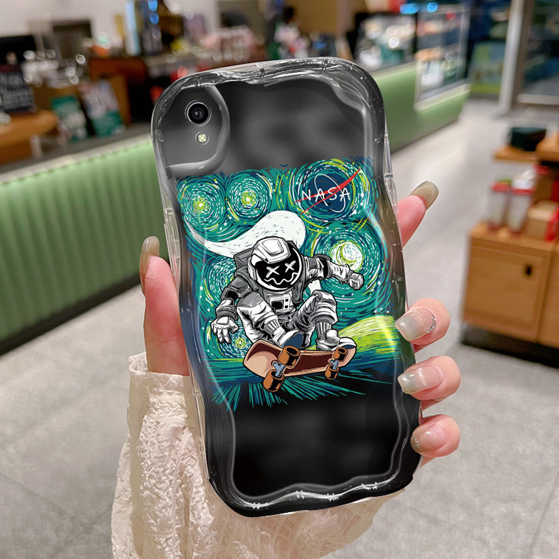 VIVO Y91C Y90 Y1s Case เคสใส Soft Cover นักบินอวกาศ Great