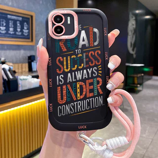 เคสสำหรับ Xiaomi Redmi A1 A2 เคสโทรศัพท์ซิลิโคนสายคล้องกันกระแทก