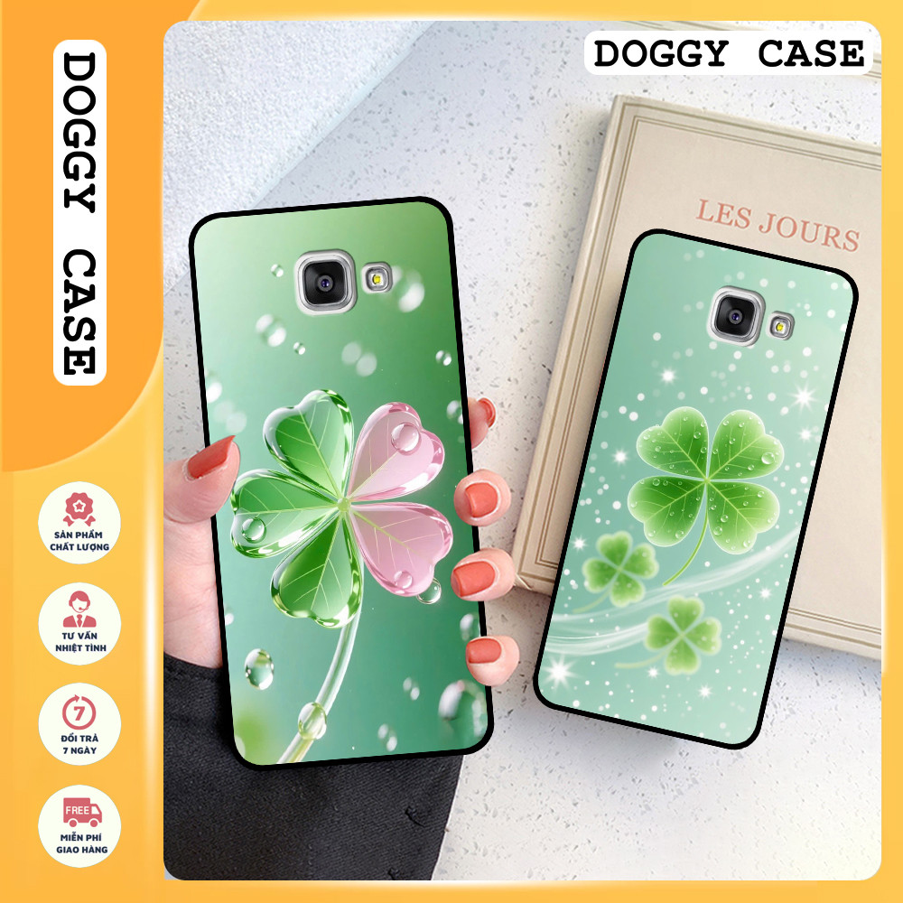 เคส Samsung A3 2016 / A5 2016 / A7 2016 พิมพ์ลายโคลเวอร์สี่แฉกนําโชค