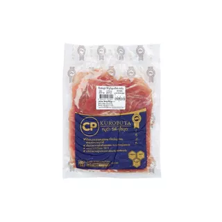 [สินค้าส่งด่วน]ซีพี สันคอหมูคูโรบูตะ สไลซ์แช่แข็ง 200 กรัม