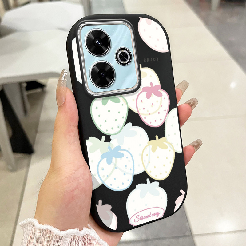 เคส ใช้ได้กับ Xiaomi Redmi 13 4G 13 5G 13C POCO C65 เคสผลไม้น่ารัก