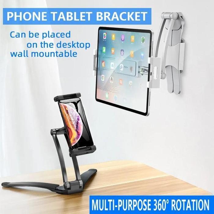 HP Universal Tablet Phone Holder Stand Wall Table Bracket
