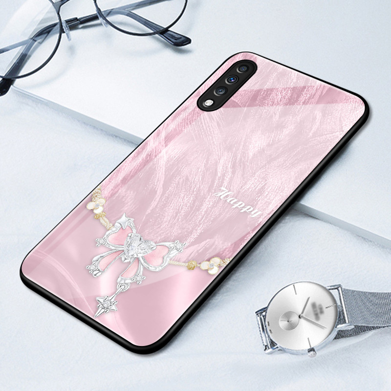 เคสสำหรับ Samsung A70 A70s A80 เคสโทรศัพท์กุทัณฑ์เปลือกแก้วกันกระแทก
