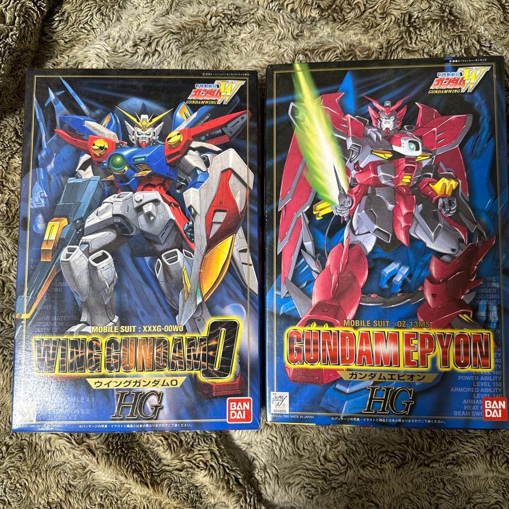 【Direct from Japan】HG Wing Gundam Zero & Gundam Epyon 1/100【Japan Exclusive】
