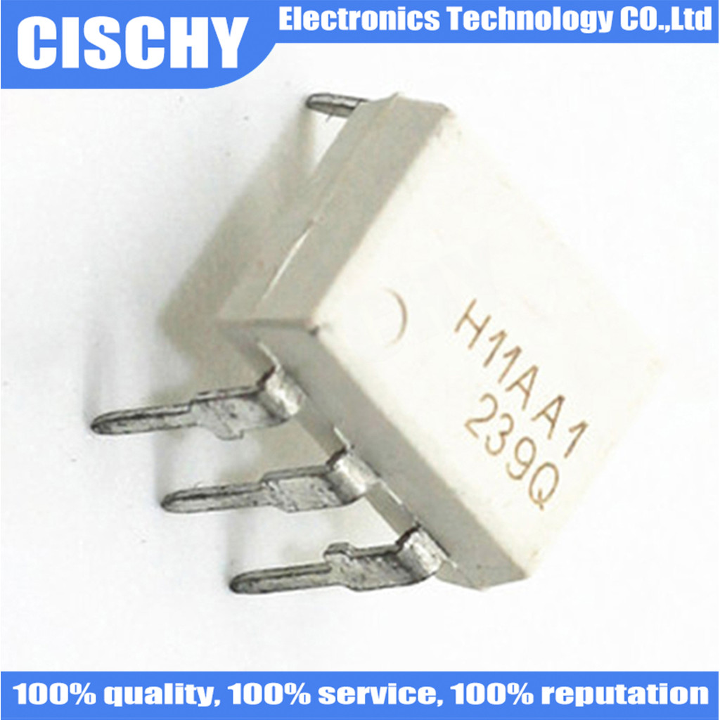 10 ชิ้น/ล็อต H11AA1 DIP6 ELH11AA1 DIP ในสต็อก