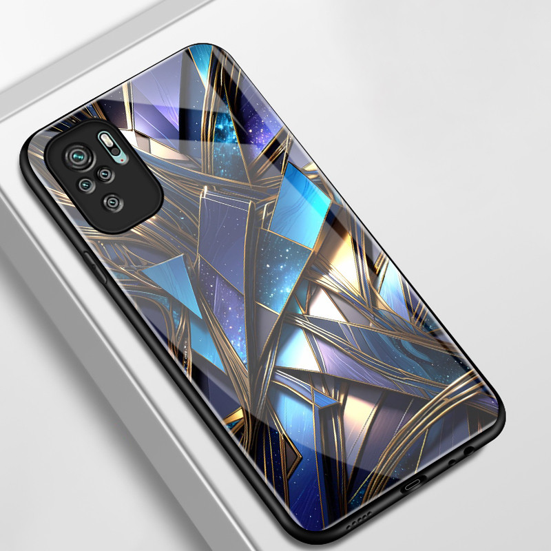 เคสสำหรับ Xiaomi Redmi Note 10 Pro 10s 10 5G 10T 5G POCO M5s M3 Pro เคสโทรศัพท์รูปเพชรเปลือกแก้วกันกระแทก