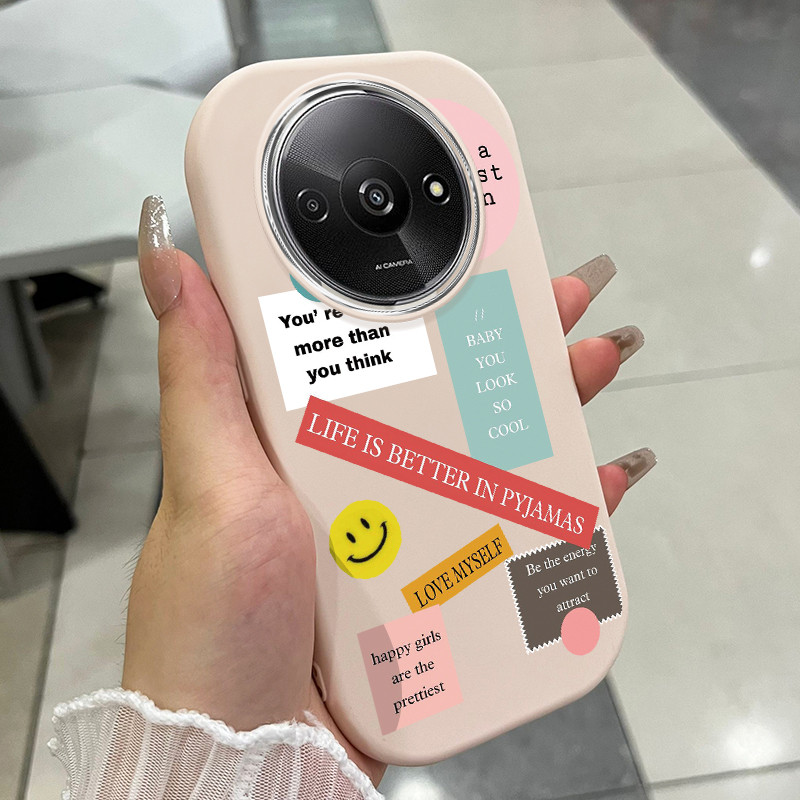 เคสใช้ได้กับ Xiaomi Redmi A3 A3X POCO C61 เคสแฟชั่นการ์ตูน
