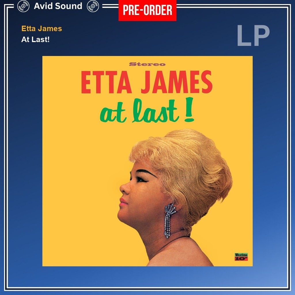 Pre-Order แผ่นเสียง Etta James At Last! ใหม่ ซีล Etta James Vinyl LP