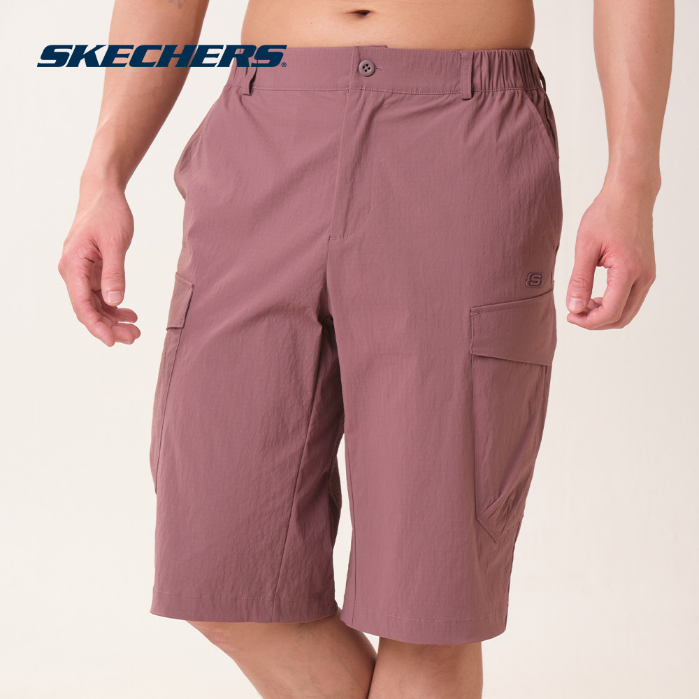 Skechers สเก็ตเชอร์ส กางเกงขาสั้นผู้ชาย Men Cali Breeze Iconic Shorts - SL326M284-0220 (latest)