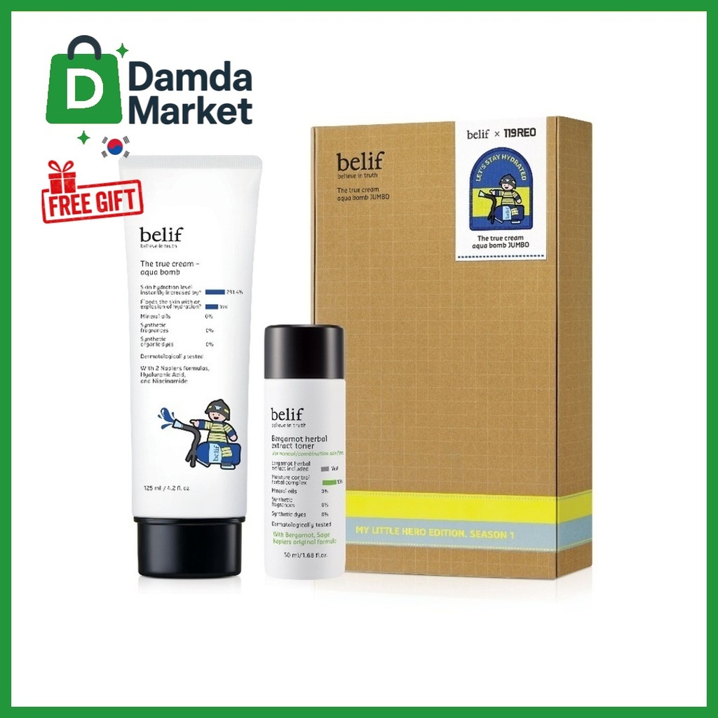 Belif The True Cream Aqua Bomb Jumbo Set SET