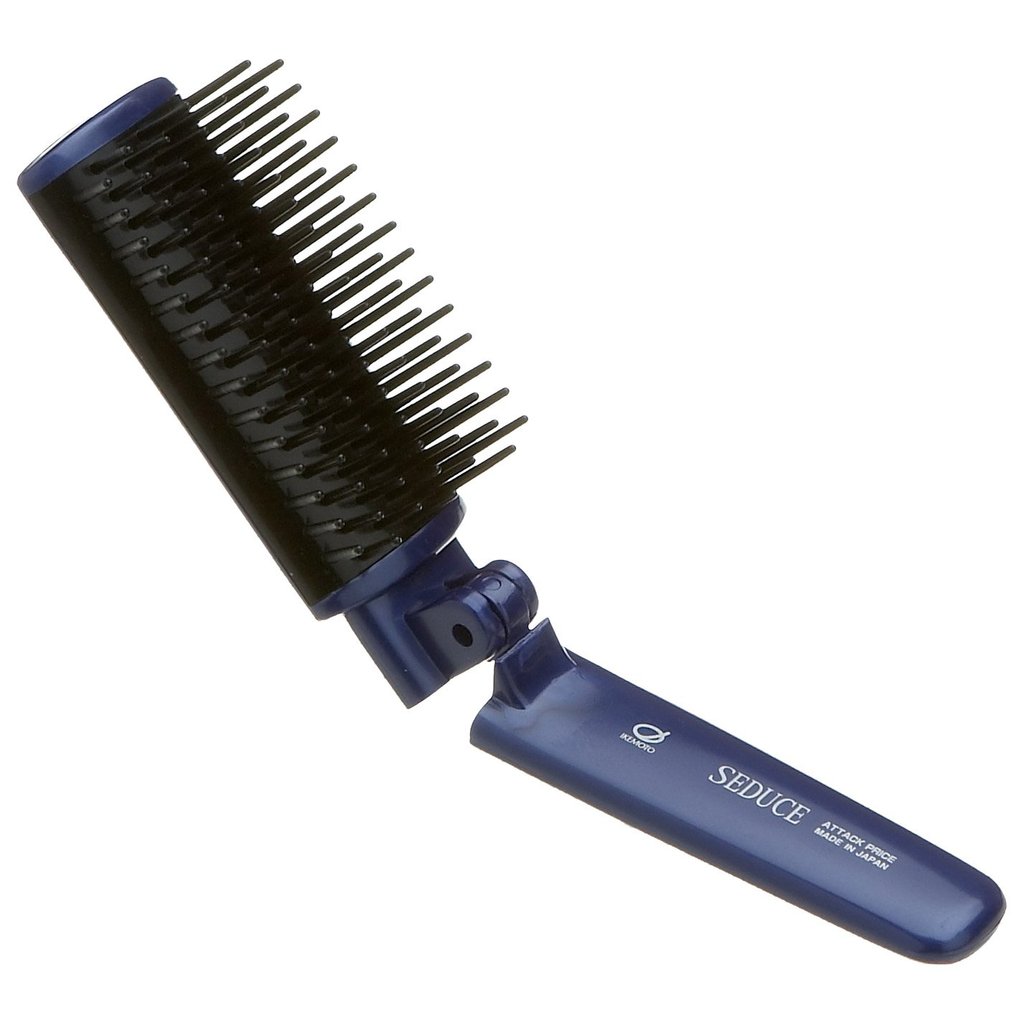 【Direct From Japan】Ikemoto Brush Industry Portable Brush, Blue, W38 x H172.5 x D24mm, SEN52BL