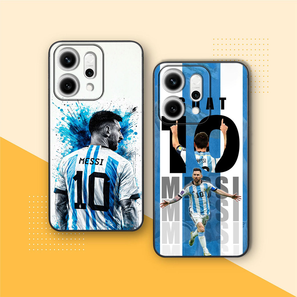 เคส Oppo Reno 14 5G / Reno 14 Pro 5G / Reno 14F ที่มีภาพ Messi Ronaldo