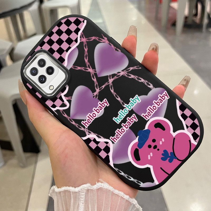 เคส ใช้ได้กับ Samsung A22 M22 M32 เคสแฟชั่นน่ารัก