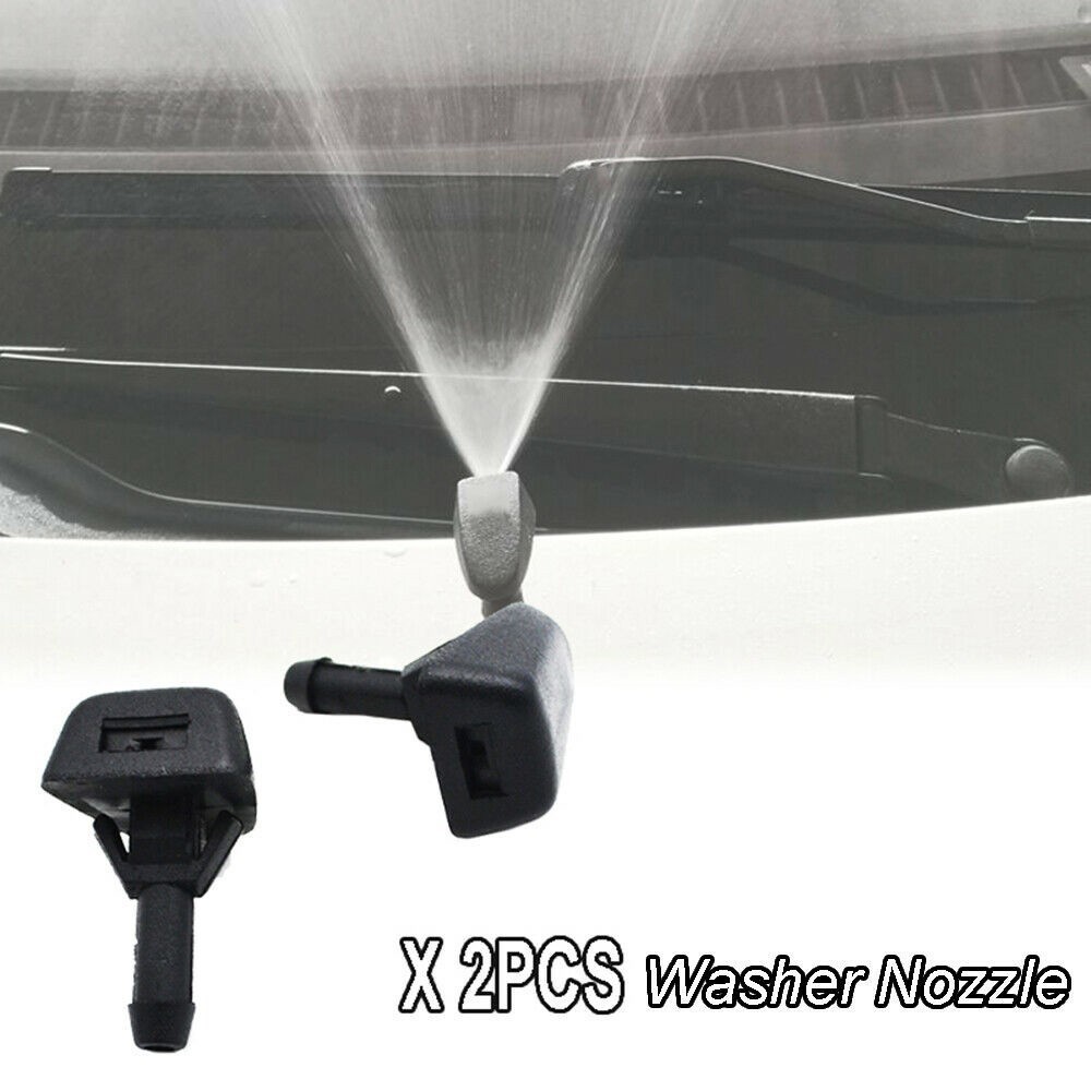 HE ใหม่2X ด้านหน้ากระจก Wiper สเปรย์เครื่องซักผ้า Fit สําหรับ S40 S80 S70 C70 XC90 หัวฉีด