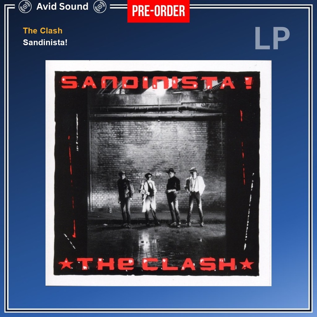 Pre-Order แผ่นเสียง The Clash Sandinista! ใหม่ ซีล The Clash Vinyl LP