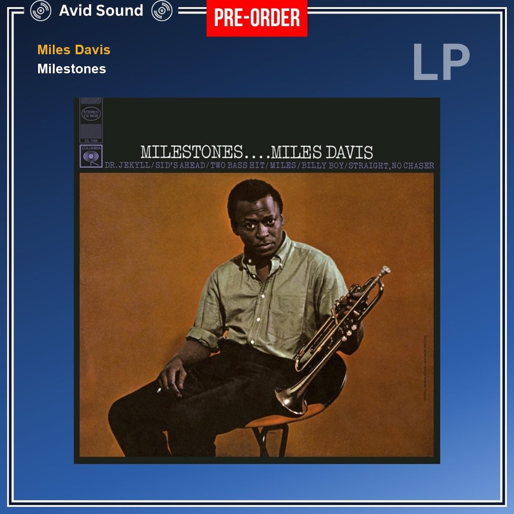Pre-Order แผ่นเสียง Miles Davis Milestones ใหม่ ซีล Miles Davis Vinyl LP