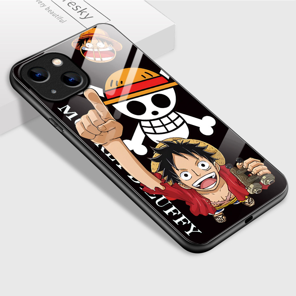 เคส For iPhone 13 Mini เคสไอโฟน เคสแข็ง Hard Phone Glass Case BLK