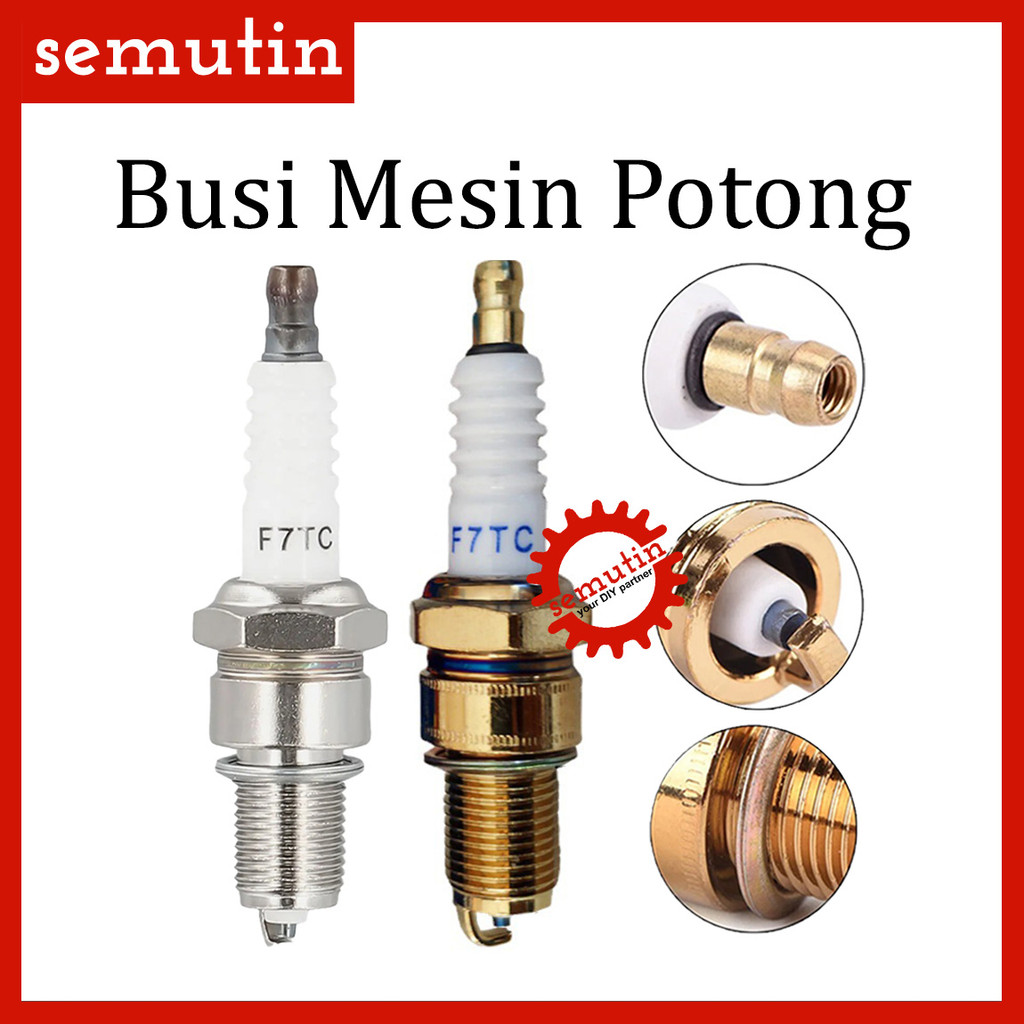 MESIN F7TC 4-Stroke AJ38 SM เครื่องตัดหัวเทียน / GX160 GX200 เครื่องยนต์หัวเทียน / เครื่องกําเนิดมอเ