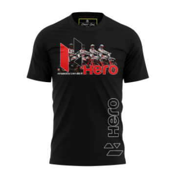 เสื้อยืด HERO XPULSE คอกลม ทำจากไมโครไฟเบอร์