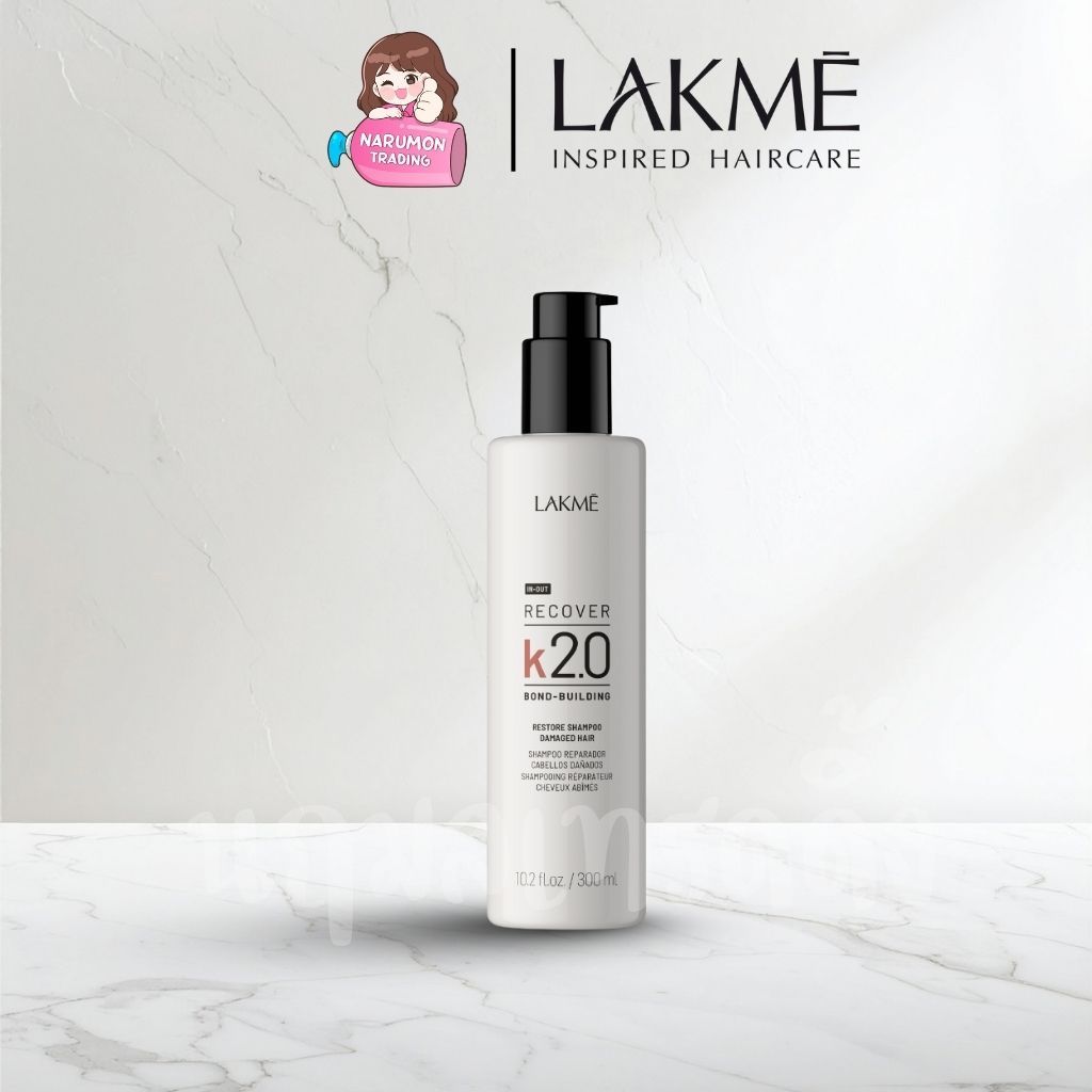 LAKME K2.0 Recover Bond-Building Shampoo For Damaged Hair 300ml