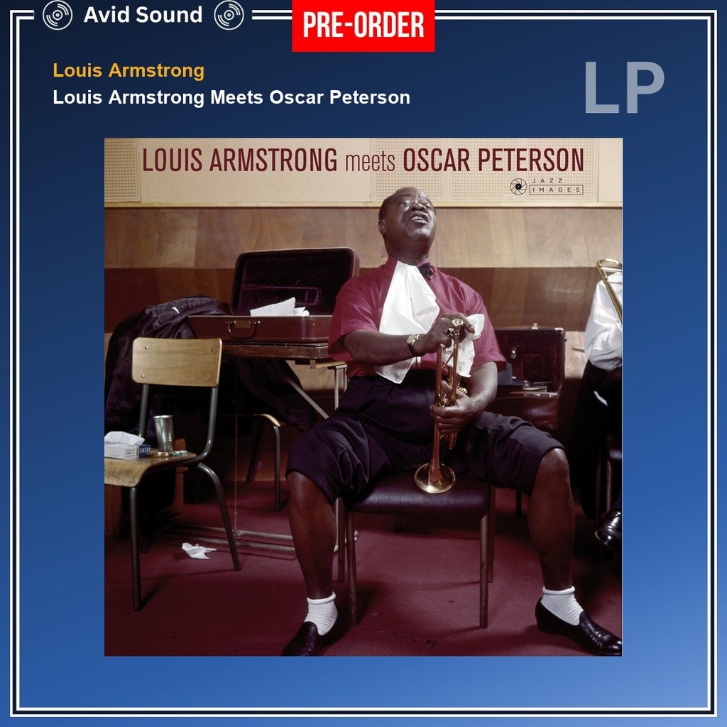 Pre-Order แผ่นเสียง Louis Armstrong Louis Armstrong Meets Oscar Peterson ใหม่ ซีล Louis Armstrong Vi