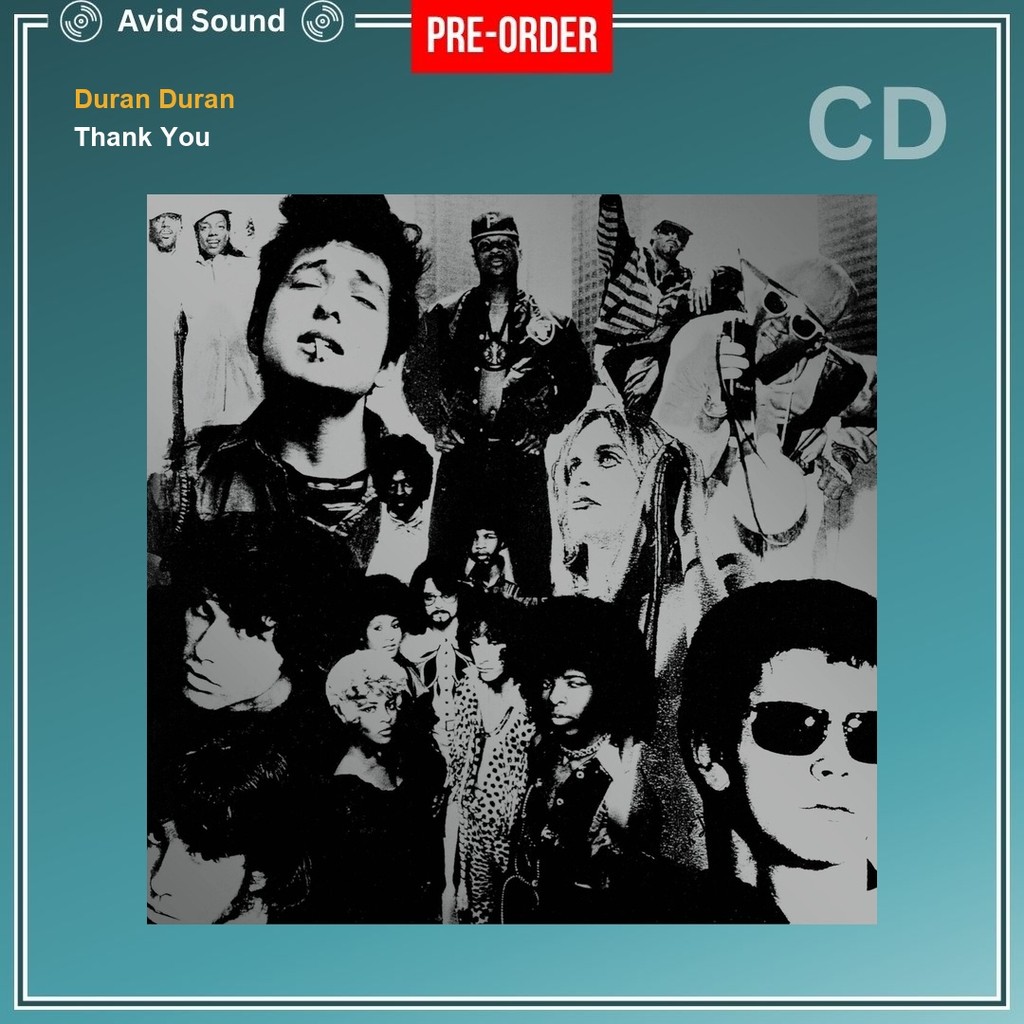 Pre-Order CD แผ่นซีดี Duran Duran Thank You ใหม่ ซีล Duran Duran CD