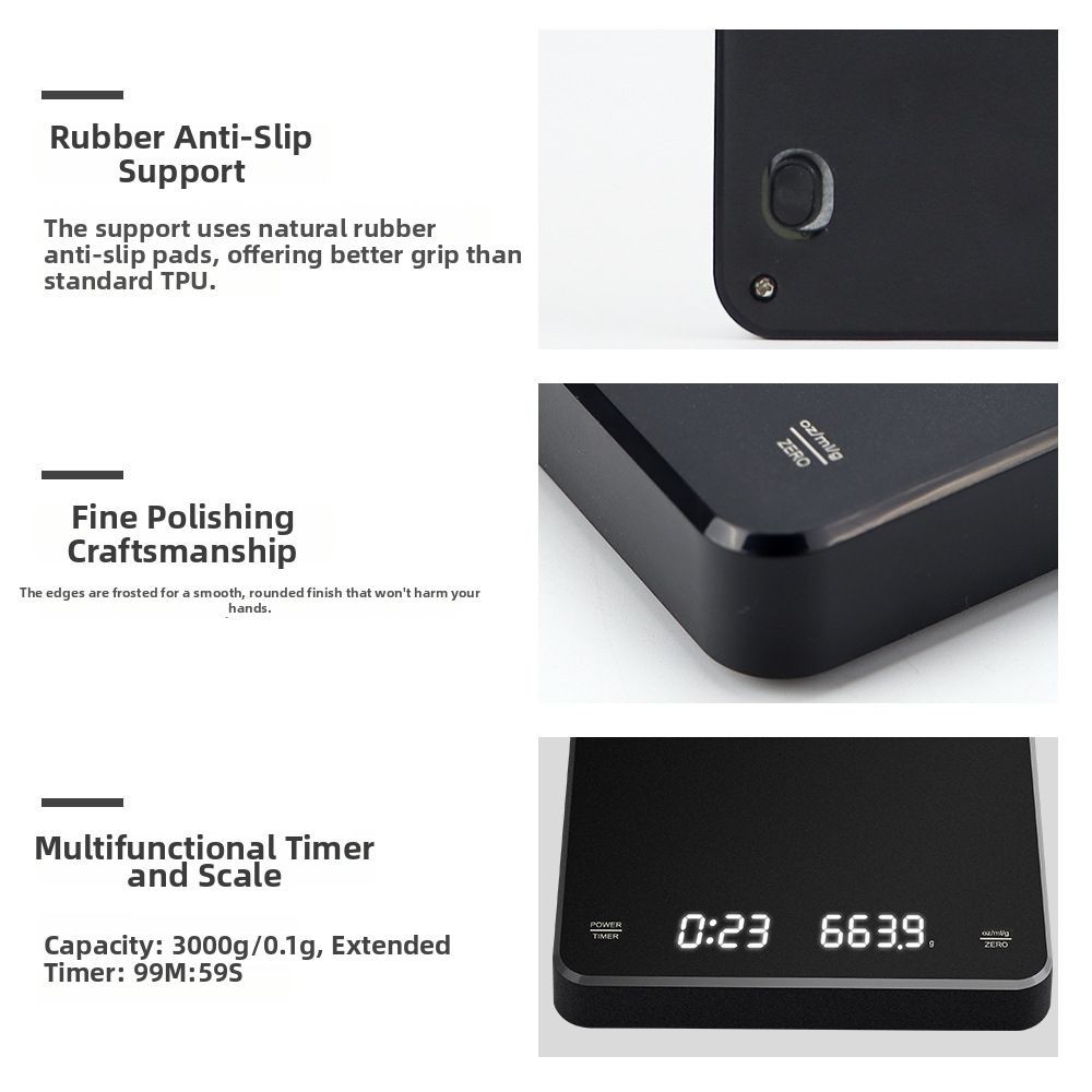 8NEWS135 High Auto Timer ชาร์จกาแฟขนาด 3 กก. Electronic Kitchen Scale