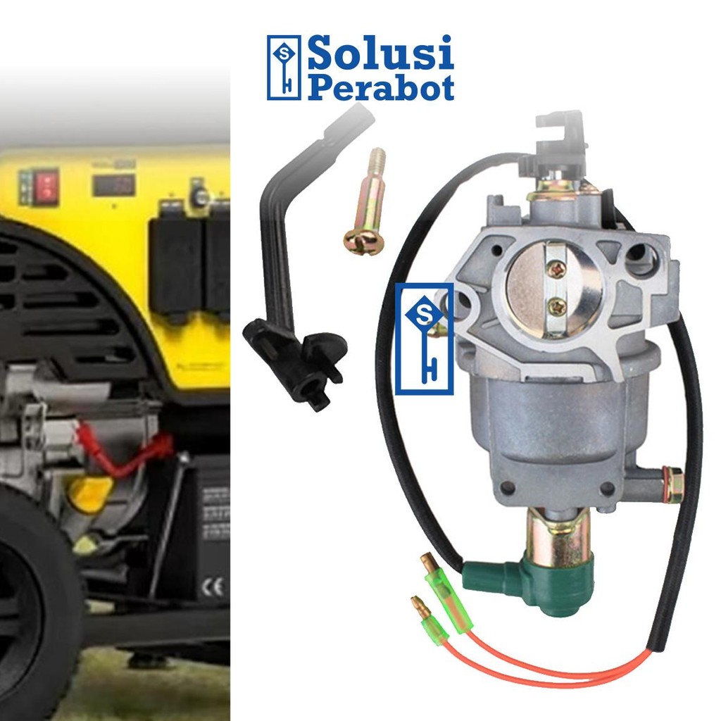 MESIN คาร์บูเรเตอร์ Assy เครื่องยนต์ 188F GX390 AJ55 SP / 1 หลอดคาร์บูเรเตอร์ / Genset เครื่องยนต์เค