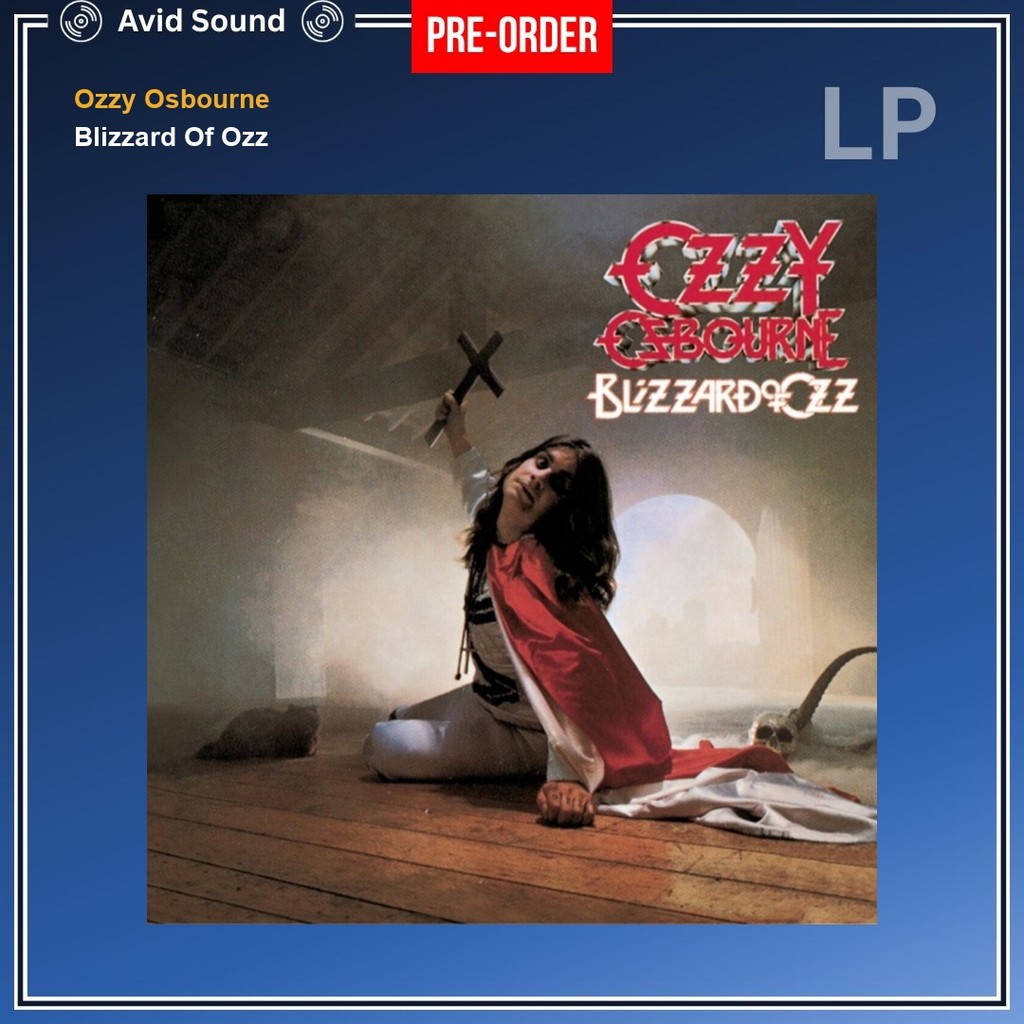 Pre-Order แผ่นเสียง Ozzy Osbourne Blizzard Of Ozz ใหม่ ซีล Ozzy Osbourne Vinyl LP