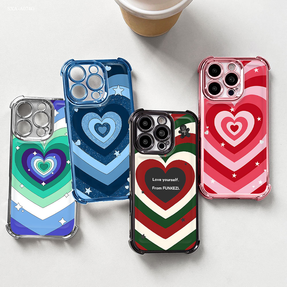 เคส For Samsung Galaxy A07 A22 A25 A36 A56 A71 A73 4G 5G เคสโทรศัพท์ เคสซัมซุง เคสนิ่ม Silicone Phone Case FS