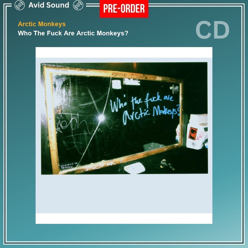 Pre-Order CD แผ่นซีดี Arctic Monkeys Who The Fuck Are Arctic Monkeys? ใหม่ ซีล Arctic Monkeys CD